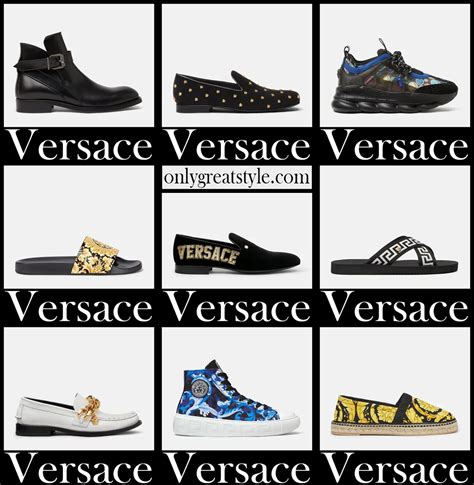 zapatos versace collection|versace new shoes 2021.